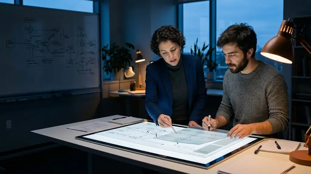 Privacy and analytics teams mapping observable and unobservable parts of a customer journey