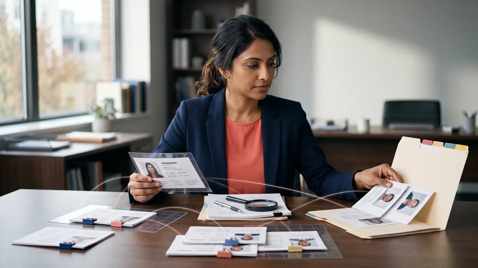 Revenue operations team comparing duplicate CRM records and ownership history