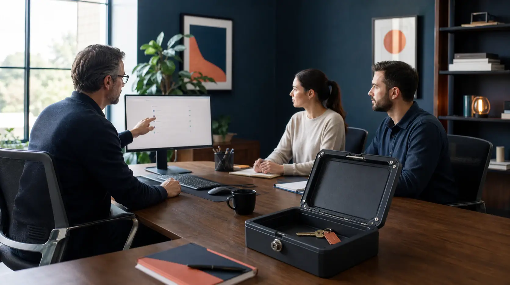 Operations owner assigning profile access while retaining the primary company key