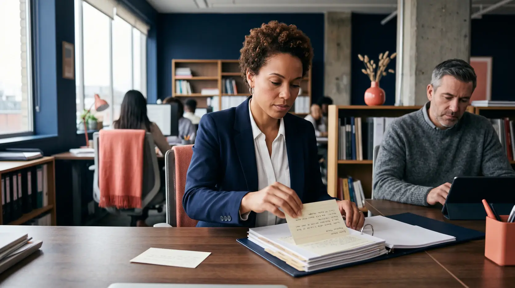 Proposal lead tracing an RFP response back to its evidence and accountable expert